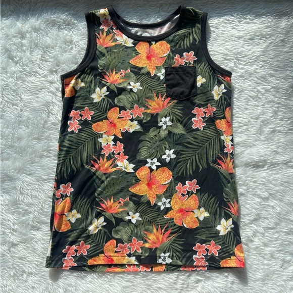 Sporto Other - Boys  Floral Tropical Tank Top